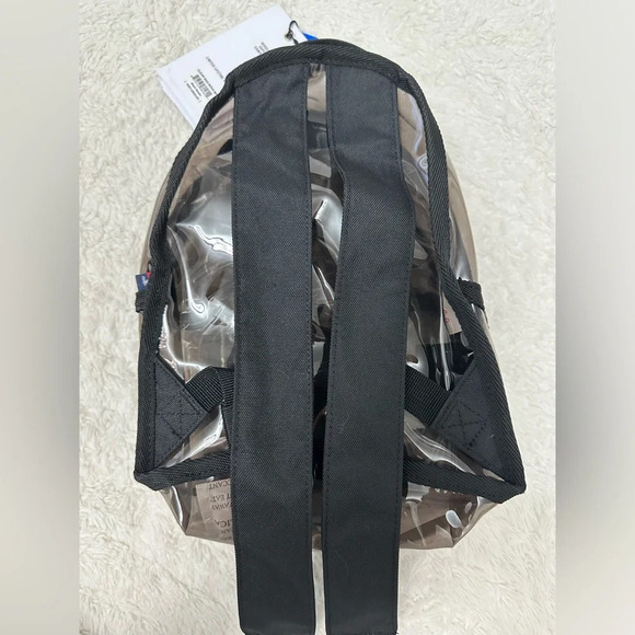 Herschel Clear Bag Nova Mini in Blacksmoke (backpack) NWT - Picture 4 of 9